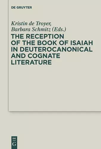 The Early Reception of the Book of Isaiah cover