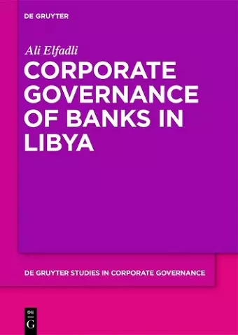 Corporate Governance of Banks in Libya cover