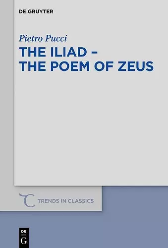 The Iliad – the Poem of Zeus cover