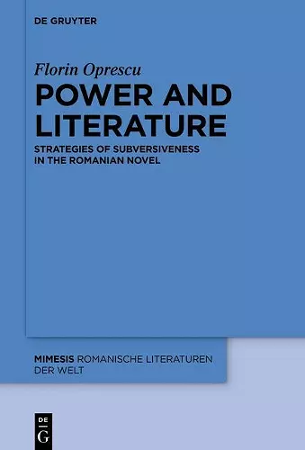 Power and Literature cover