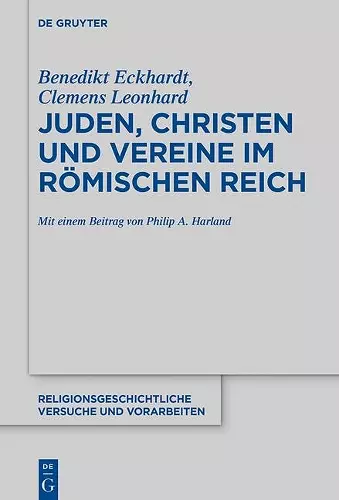 Juden, Christen und Vereine im Römischen Reich cover