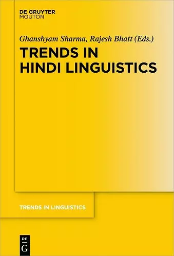 Trends in Hindi Linguistics cover