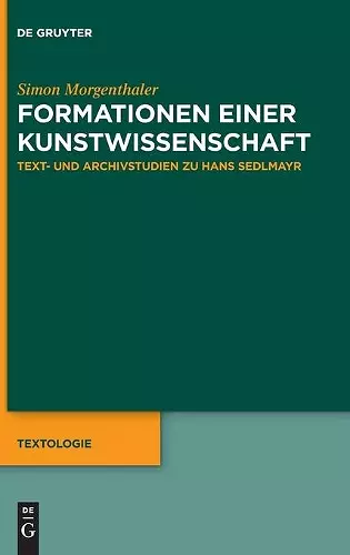 Formationen Einer Kunstwissenschaft cover