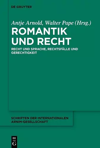 Romantik und Recht cover