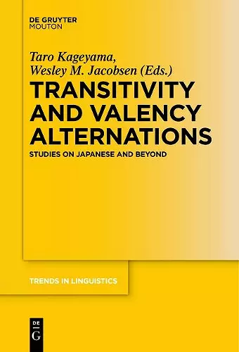 Transitivity and Valency Alternations cover