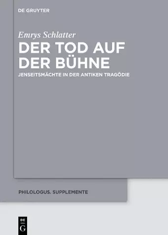 Der Tod auf der Bühne cover