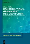 Konstruktionsgrammatik Des Deutschen cover