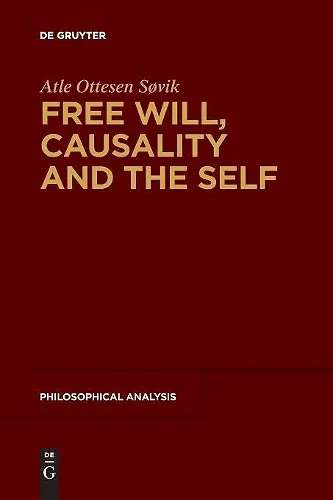 Free Will, Causality and the Self cover