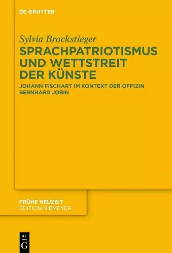 Sprachpatriotismus und Wettstreit der Künste cover