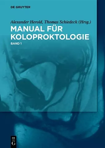 Manual Der Koloproktologie cover