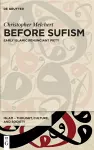 Before Sufism cover