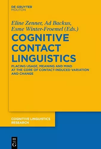 Cognitive Contact Linguistics cover