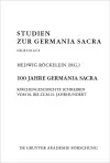 100 Jahre Germania Sacra cover