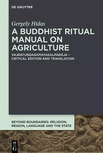 A Buddhist Ritual Manual on Agriculture cover