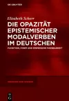 Die Opazität epistemischer Modalverben im Deutschen cover