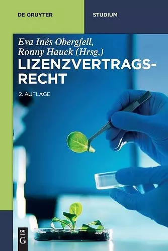 Lizenzvertragsrecht cover