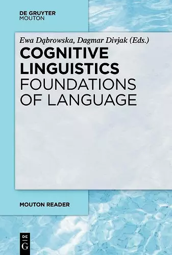 Cognitive Linguistics - Foundations of Language cover