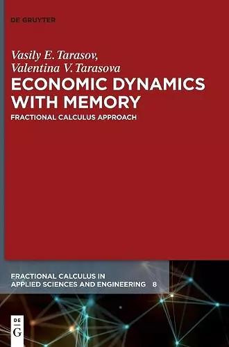 Economic Dynamics with Memory cover