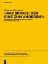 Was sprach der eine zum anderen? cover