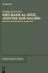 Abū Bakr Al-Rāzī, "Doutes Sur Galien" cover