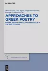 Approaches to Greek Poetry cover