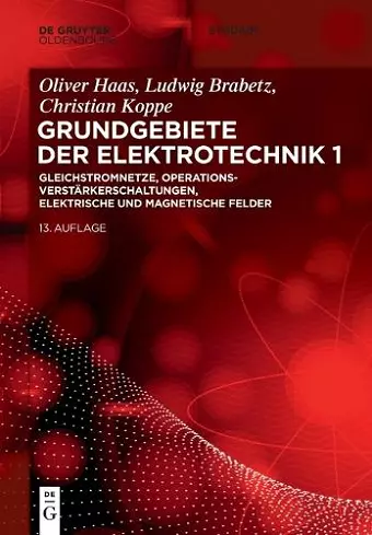 Gleichstromnetze, Operationsverstärkerschaltungen, elektrische und magnetische Felder cover