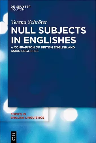 Null Subjects in Englishes cover