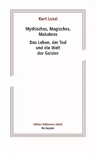 Mythisches, Magisches, Makabres cover