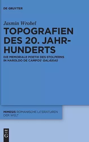Topografien Des 20. Jahrhunderts cover