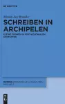 Schreiben in Archipelen cover