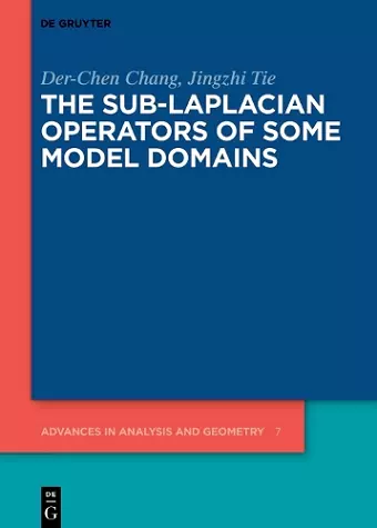 The Sub-Laplacian Operators of Some Model Domains cover