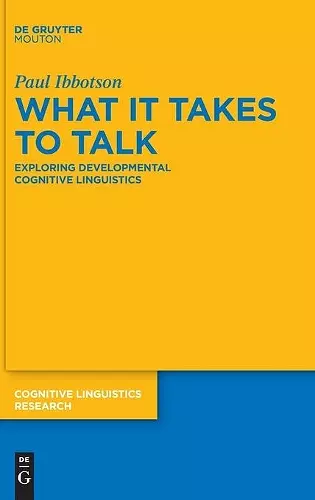 What it Takes to Talk cover