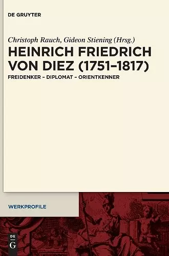 Heinrich Friedrich Von Diez (1751-1817) cover