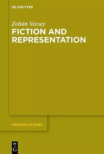 Fiction and Representation cover