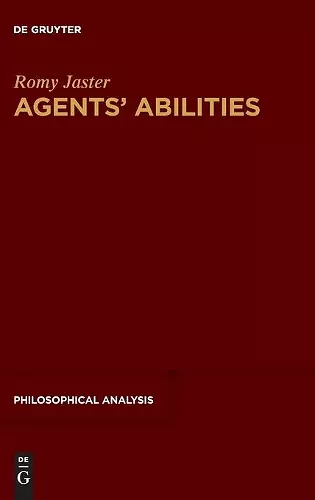 Agents’ Abilities cover