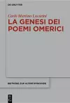 La Genesi Dei Poemi Omerici cover