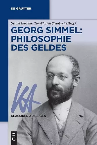 Georg Simmel: Philosophie Des Geldes cover