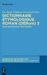 Dictionnaire Étymologique Roman (Dérom) 3 cover