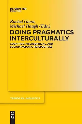 Doing Pragmatics Interculturally cover