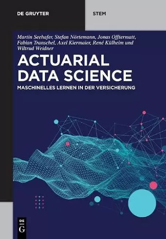 Actuarial Data Science cover