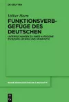 Funktionsverbgefüge Des Deutschen cover