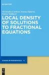 Local Density of Solutions to Fractional Equations cover