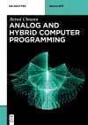 Analog and Hybrid Computer Programming cover