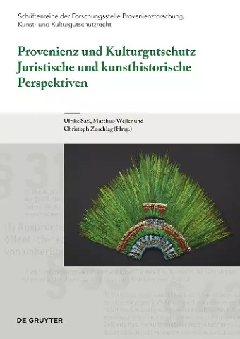 Provenienz und Kulturgutschutz cover