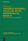 Valerius Maximus, ›Facta et dicta memorabilia‹, Book 8 cover