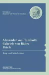 Alexander von Humboldt / Gabriele von Bülow, Briefe cover