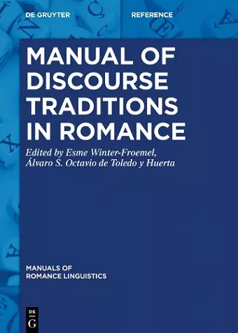 Manual of Discourse Traditions in Romance cover