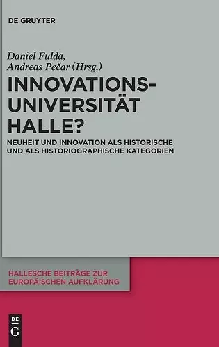 Innovationsuniversität Halle? cover