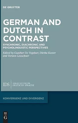 German and Dutch in Contrast cover