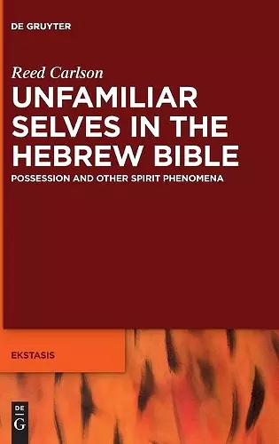 Unfamiliar Selves in the Hebrew Bible cover